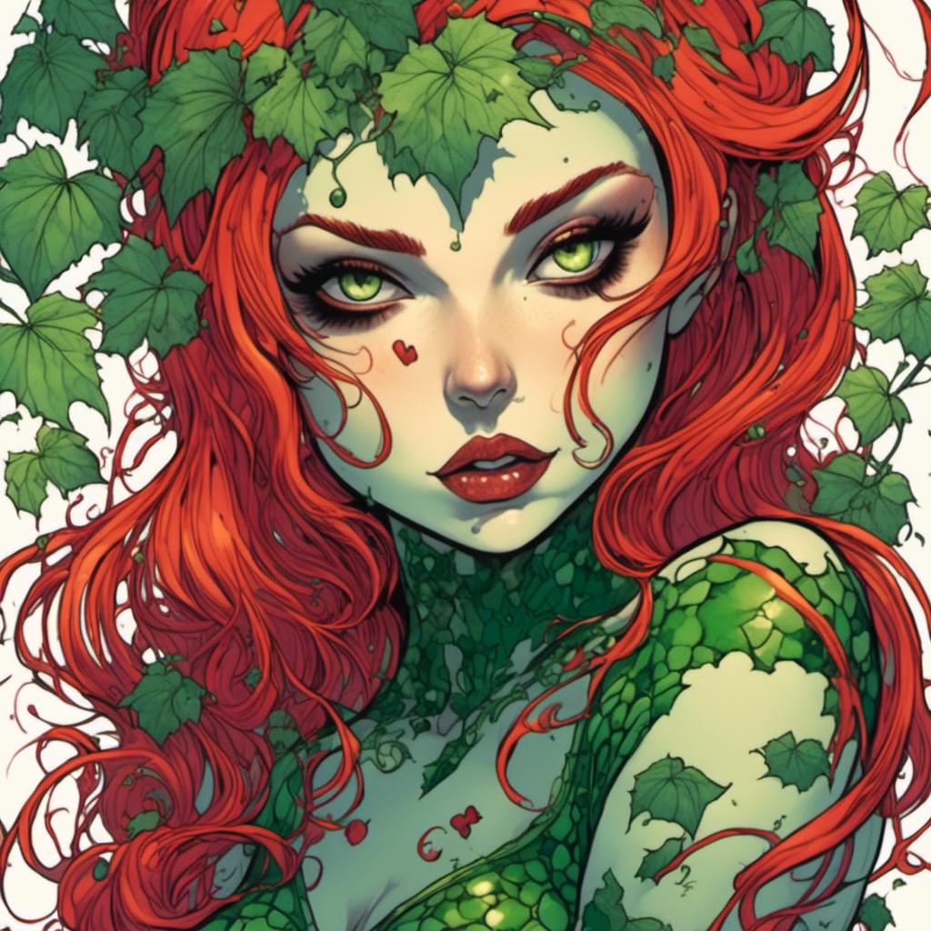 hypnotic poison ivy | OpenArt