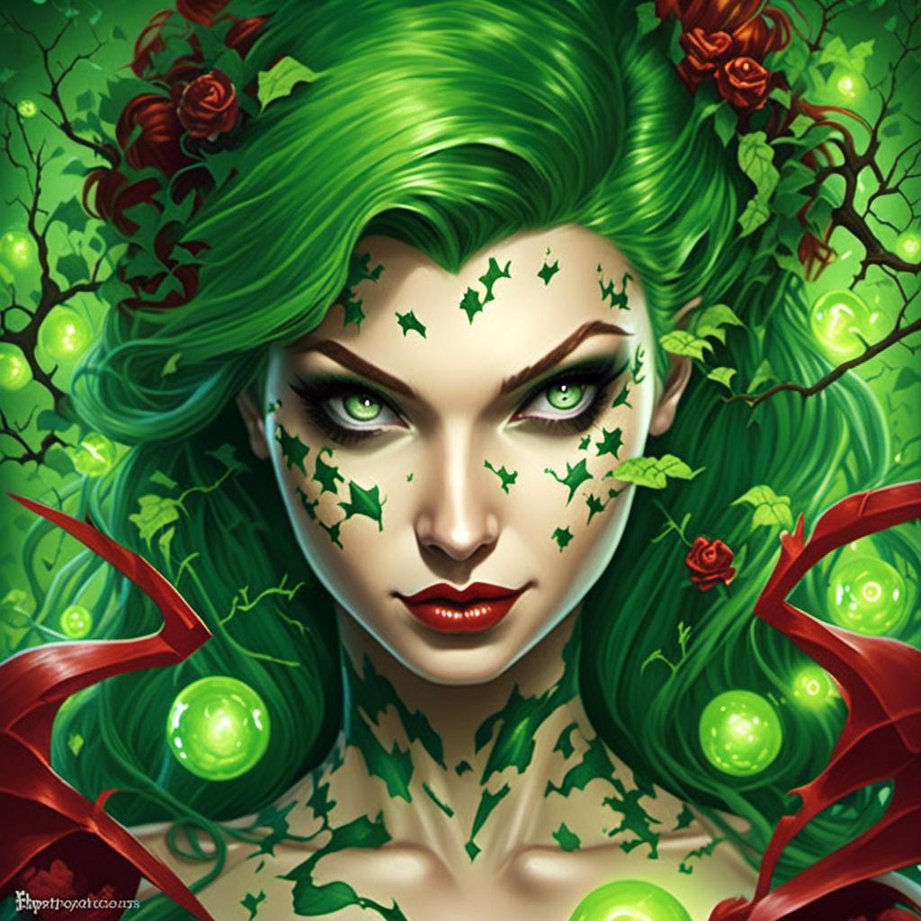 Hypnotic green skin poison ivy hypn...