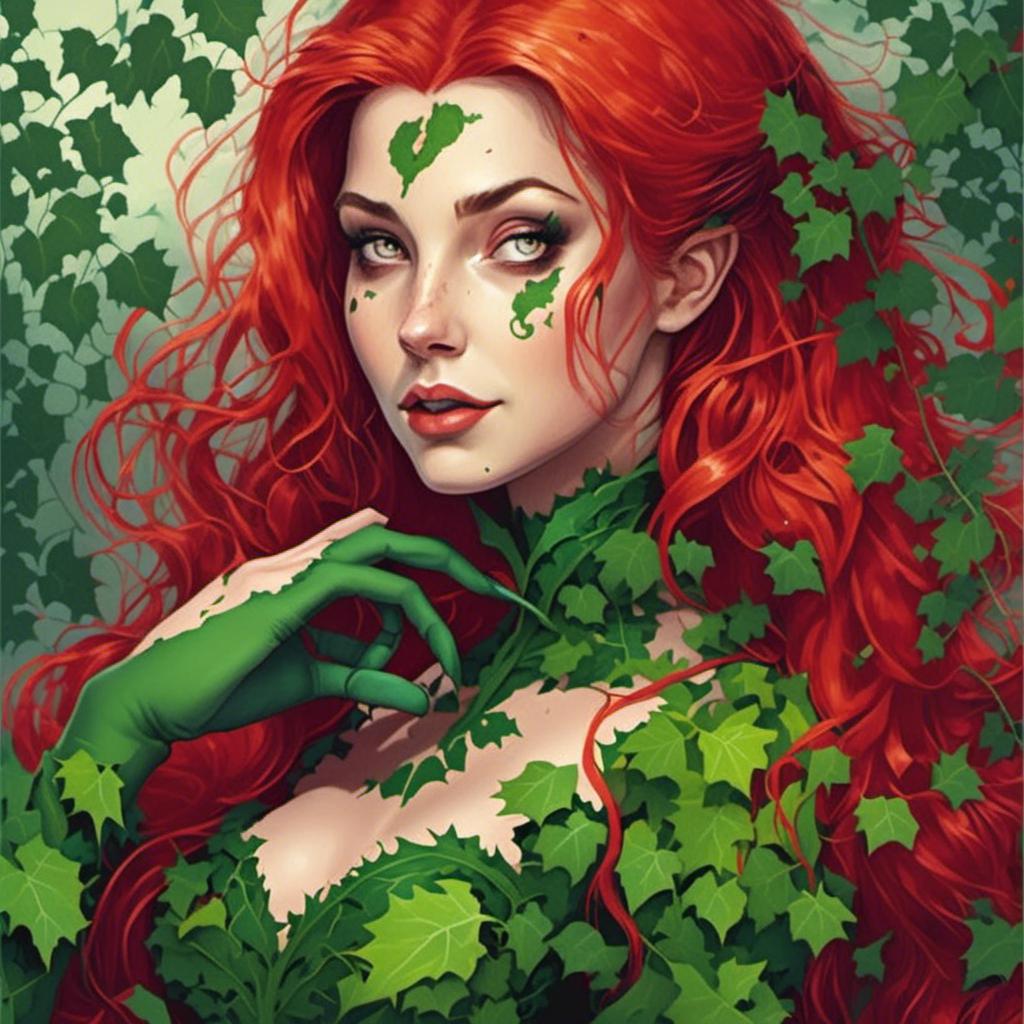 Hypnotic poison ivy brainwashed byb... | OpenArt