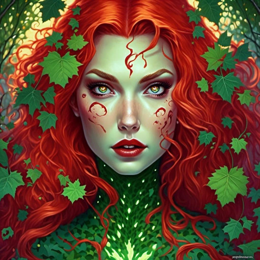 Hypnotic poison ivy hypnotized glow...