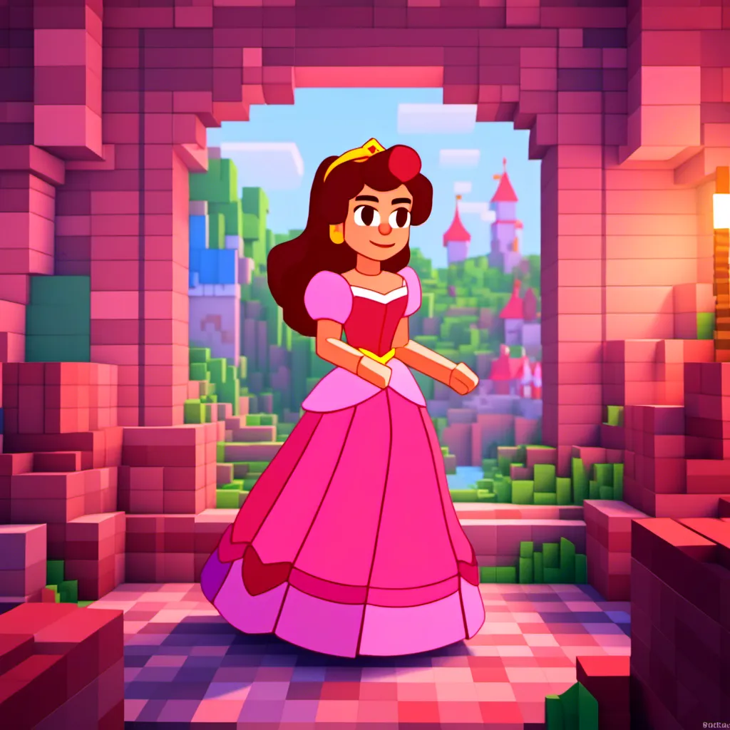 Prompt: <mymodel>Ariel Disney Princess in game-minecraft style as a toon in Disney classic art style, cartoon, oil painting, full body, cute, smiling, 2D, Vivid, Super-Detailed, game-minecraft, Disney classic, Ariel, oil painting, full body, cartoon, cute, smiling, 2D, Vivid, detailed, professional