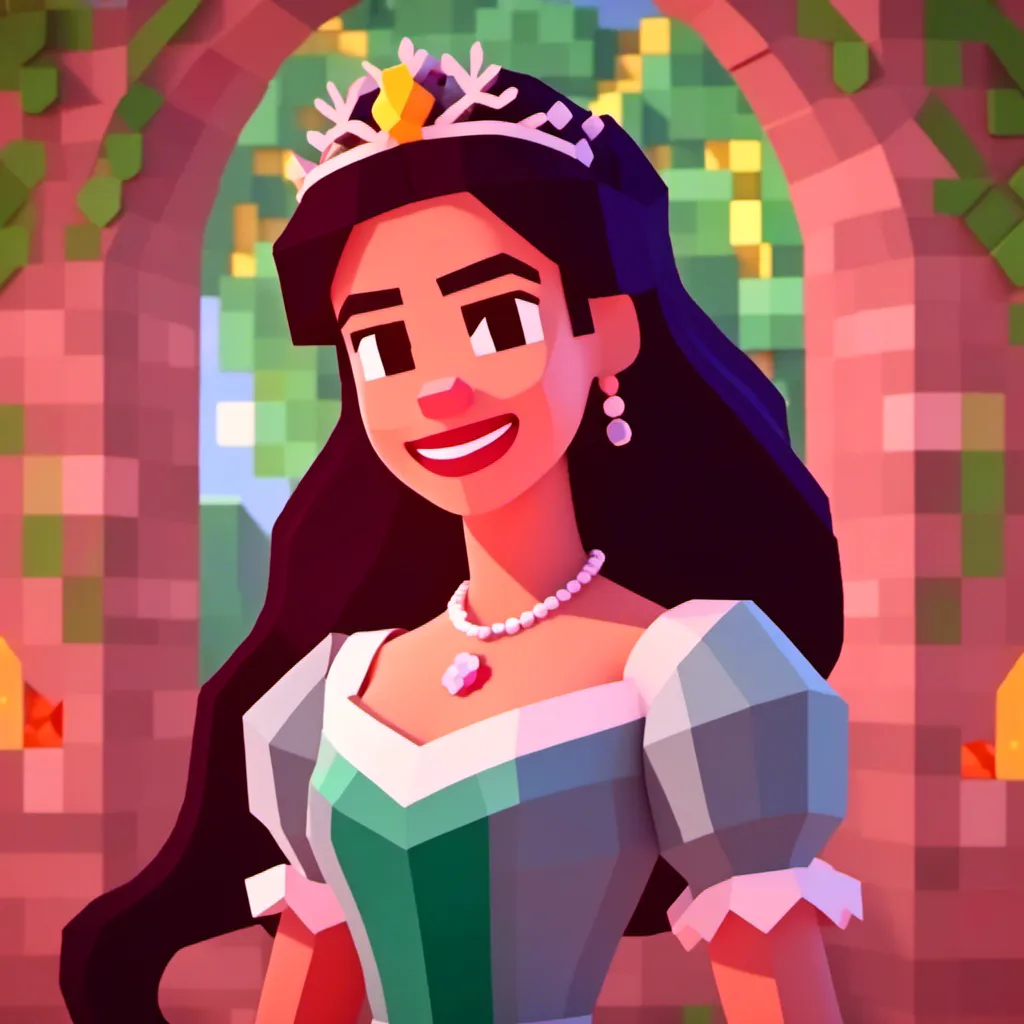 Prompt: <mymodel>Ariel Disney Princess in game-minecraft style as a toon in Disney classic art style, cartoon, oil painting, full body, cute, smiling, 2D, Vivid, Super-Detailed, game-minecraft, Disney classic, Ariel, oil painting, full body, cartoon, cute, smiling, 2D, Vivid, detailed, professional