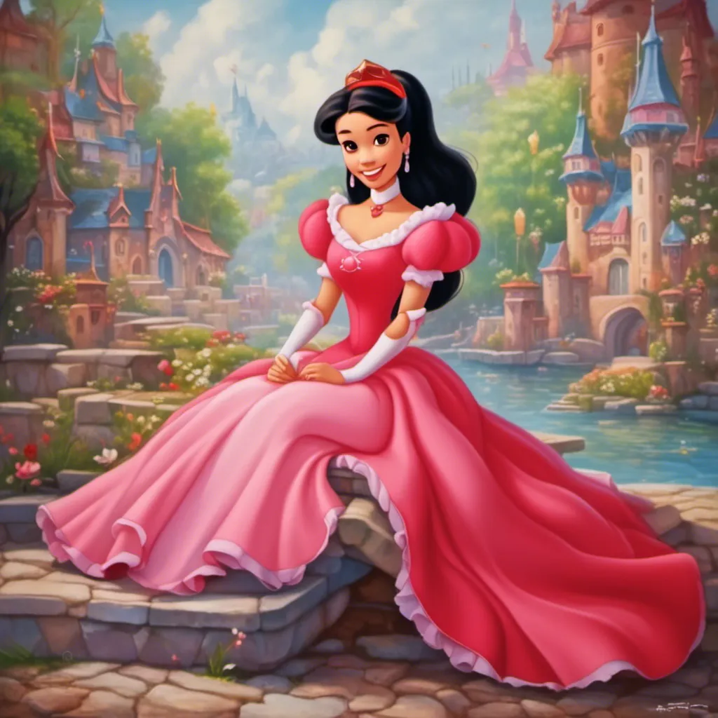 Prompt: <mymodel>as a toon in disney classic art style, cartoon, oil painting, Vivid, Super-Detailed, full body, Ariel Disney Princess, Cute, smiling, 2d