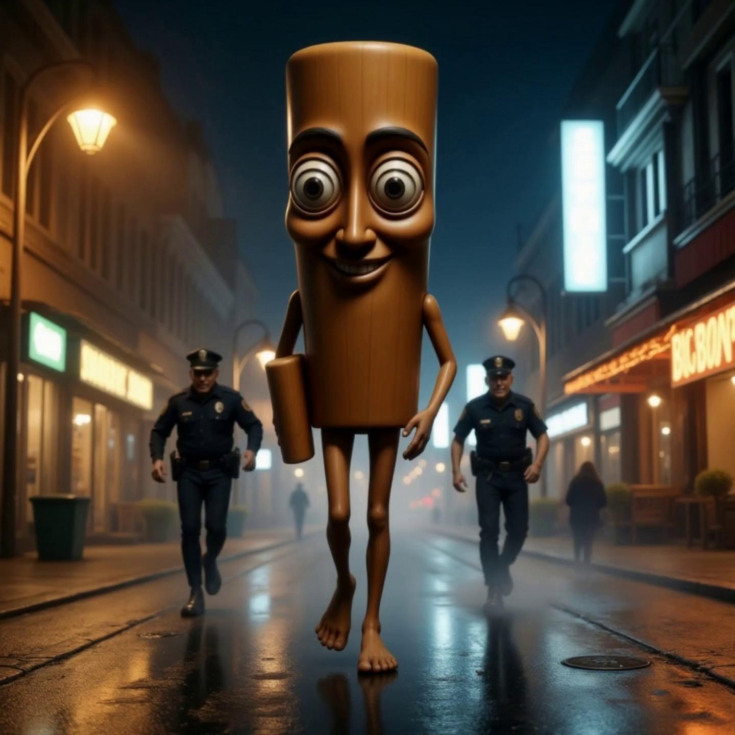 Prompt: Camera slowly zooms into character 