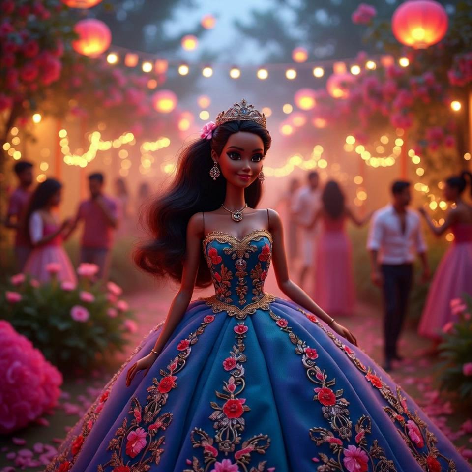 Prompt: royalty princess  turns waves to crowd