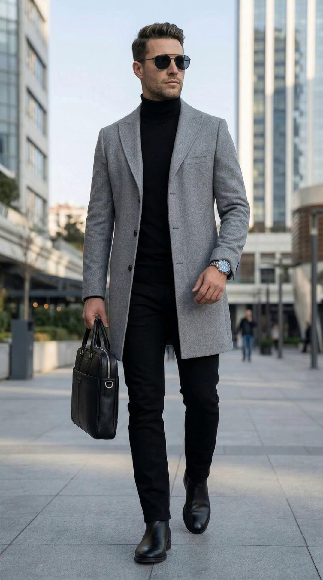 Prompt: Positive Prompt
Use a cinematic full-frame lens with a natural perspective (around 35mm), shallow depth of field, realistic film grain, and soft daylight color science. The camera stays on a straight, forward-facing axis and performs a smooth backward dolly as the character walks directly toward the lens, keeping the full body visible from head to toe at all times. Camera height remains at eye level with very subtle handheld micro-movement for grounded realism. The character walks at a natural, confident pace with fluid, human-like gait and relaxed shoulders. While walking, the head turns slightly to face the camera, establishing calm, controlled eye contact without staring. A restrained Mona Lisa–style smile appears naturally, conveying a cool, self-assured, quietly charismatic presence. The overall vibe is more cool and composed than expressive—effortless confidence, calm dominance, and understated warmth. The wristwatch remains consistent throughout the shot, with the watch face clearly visible and its inner dial color staying blue at all times, no color shifts or reflections altering it. Background elements move subtly with gentle parallax, adding depth and realism without distraction. The atmosphere feels modern, polished, and confident, suggesting understated wealth and composure. All motion is smooth, continuous, and realistic, with no extra gestures—just a steady, confident walk toward the viewer.