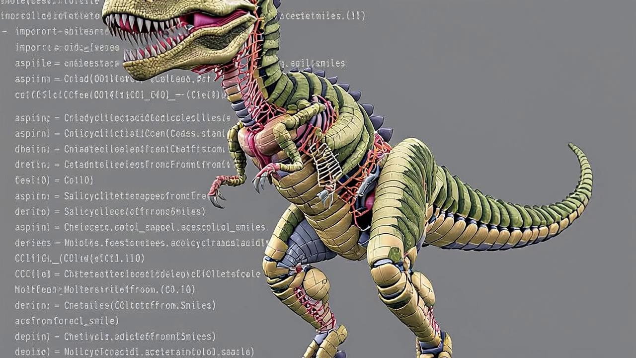 Prompt: # T-Rex RNA genetic code dictionary
genetic_code_trex = {
  "AUG" => "M",  # Start codon
  "UUU" => "F", "UUC" => "F",
  "UUA" => "L", "UUG" => "L",
  "CUU" => "L", "CUC" => "L", "CUA" => "L", "CUG" => "L",
  "AUU" => "I", "AUC" => "I", "AUA" => "I",
  "GUU" => "V", "GUC" => "V", "GUA" => "V", "GUG" => "V",
  "UCU" => "S", "UCC" => "S", "UCA" => "S", "UCG" => "S",
  "CCU" => "P", "CCC" => "P", "CCA" => "P", "CCG" => "P",
  "ACU" => "T", "ACC" => "T", "ACA" => "T", "ACG" => "T",
  "GCU" => "A", "GCC" => "A", "GCA" => "A", "GCG" => "A",
  "UAU" => "Y", "UAC" => "Y",
  "UAA" => "*", "UAG" => "*", "UGA" => "*",
  "CAU" => "H", "CAC" => "H",
  "CAA" => "Q", "CAG" => "Q",
  "AAU" => "N", "AAC" => "N",
  "AAA" => "K", "AAG" => "K",
  "GAU" => "D", "GAC" => "D",
  "GAA" => "E", "GAG" => "E",
  "UGU" => "C", "UGC" => "C",
  "UGG" => "W",
  "CGU" => "R", "CGC" => "R", "CGA" => "R", "CGG" => "R",
  "AGU" => "S", "AGC" => "S",
  "AGA" => "R", "AGG" => "R",
  "GGU" => "G", "GGC" => "G", "GGA" => "G", "GGG" => "G"
}

# Function to translate DNA to a T-Rex protein on Mars
def translate_dna_to_protein_trex(dna_sequence, genetic_code)
  rna_sequence = dna_sequence.tr("T", "U")
  protein_sequence = ""
  codon_size = 3

  (0...rna_sequence.length).step(codon_size) do |i|
    codon = rna_sequence[i, codon_size]
    break if codon.length < 3  # Avoid incomplete codons
    amino_acid = genetic_code[codon] || "X"
    protein_sequence += amino_acid
  end

  protein_sequence
end

# Mars-based T-Rex DNA example
dna_sequence = "ATGCTACGTCGTGCATACGATAGCTA"

# Translate and simulate
protein_sequence_trex = translate_dna_to_protein_trex(dna_sequence, genetic_code_trex)

puts "🦖 T-Rex Protein sequence on Mars: #{protein_sequence_trex}"
puts "🧬 Interaction complete. Martian T-Rex expresses #{protein_sequence_trex.count("M")} start sites and #{protein_sequence_trex.count("*")} a bio engneerd trex