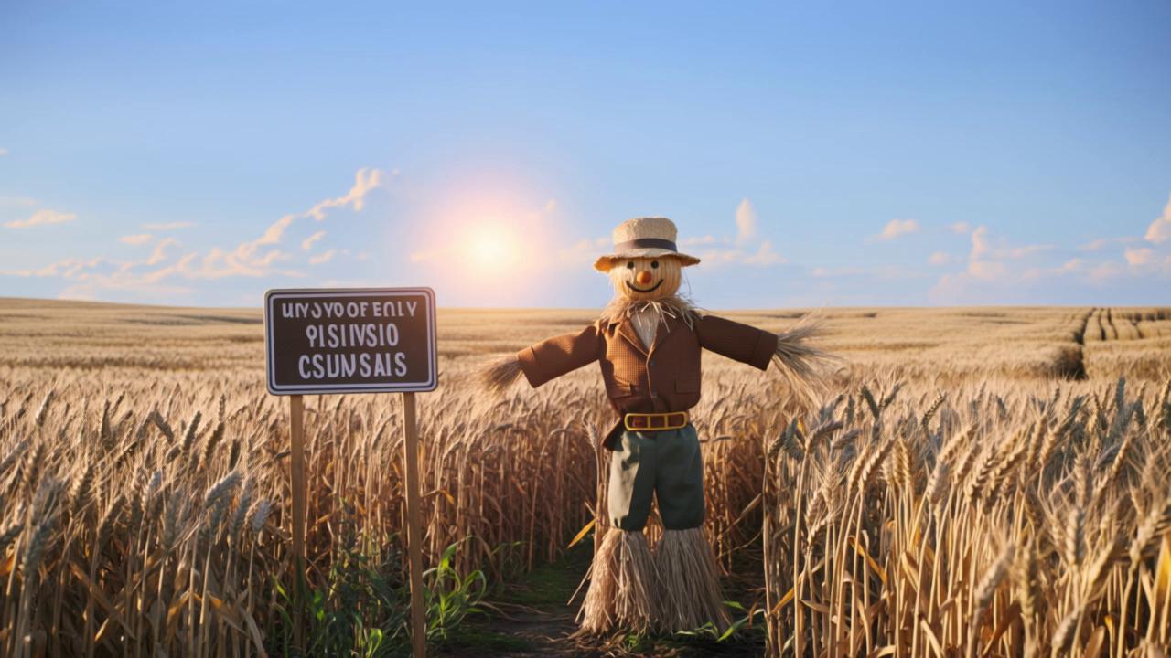 Prompt: Why did the scarecrow win an award?
Because he was outstanding in his field. 🌾😄