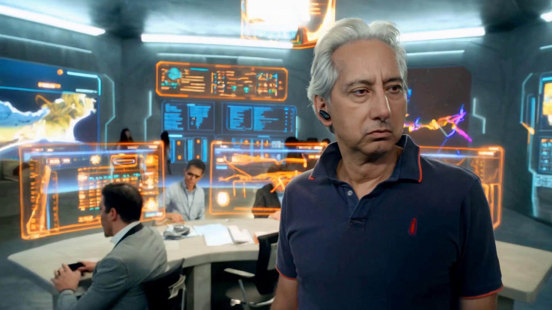 Prompt: Evren bir simülasyon. Mentör ve yönetici simülasyonun kumanda odasındalar. Mentor yöneticiye "Rekabete dayalı evrim sistemi çıkmaza soktu. Rekabeti kapatmalısın." diyor. Yönetici "Ama evrimin anahtarı rekabet" diyor. O sırada yöneticinin bir arkadaşı odaya giriyor ve yöneticiye "Herkes mezun oldu, bir sen kaldın. Ha gayret" diyor. 