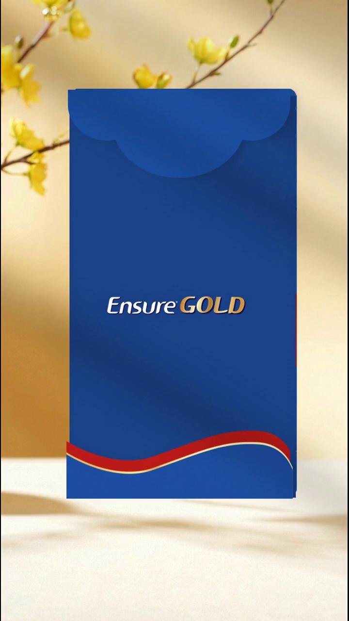 Prompt: 0.0–1.0s (Closed card on table)Greeting card folded and lying flat on a tabletop, slight top-down angle, warm golden light, premium paper texture, clean shadows.1.0–2.0s (Cover flips open)The card cover flips upward on the fold (hinge motion, smooth, elegant). A soft warm glow leaks from inside.2.0–3.5s (Angle switch + pop-up builds fast)Quick transition to an inside/front-facing view looking into the card.Pop-up elements rise in layered sequence (fast but readable):base platform lifts → main decorative arch rises → koi fish flips outward → peach/apricot blossoms pop forward → subtle fireworks layer appears.Add a soft sparkling dust sweep across the scene.3.5–5.0s (Settle + beauty push-in)All paper elements settle into place with soft bounce. Camera slowly pushes in, shallow DOF.5.0–6.5s (Zoom to center frame)Camera zooms toward the center framed image, foreground paper layers blur, focus locks on the central picture.6.5–8.0s (Transition to living moment)Seamless transition from paper frame into a real Vietnamese three-generation family inside the photo, smiling and laughing naturally together, warm Tet reunion vibe, end on joyful faces.