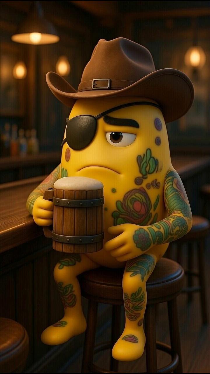 Prompt: zaczyna pić 
lekko spływa mu po ustach 
dźwięk beknięcia i animacja beknięcia

