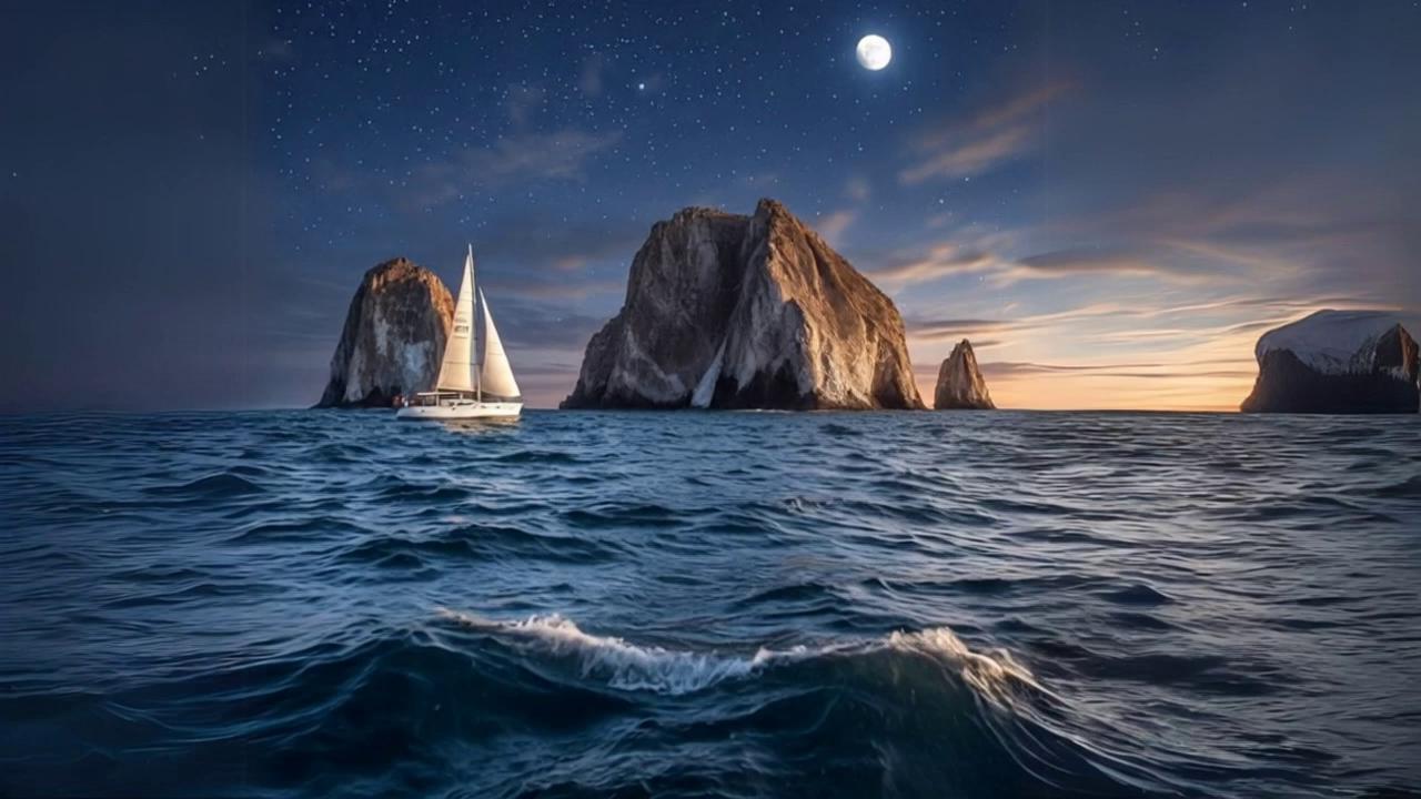 Prompt: Make moving waves 