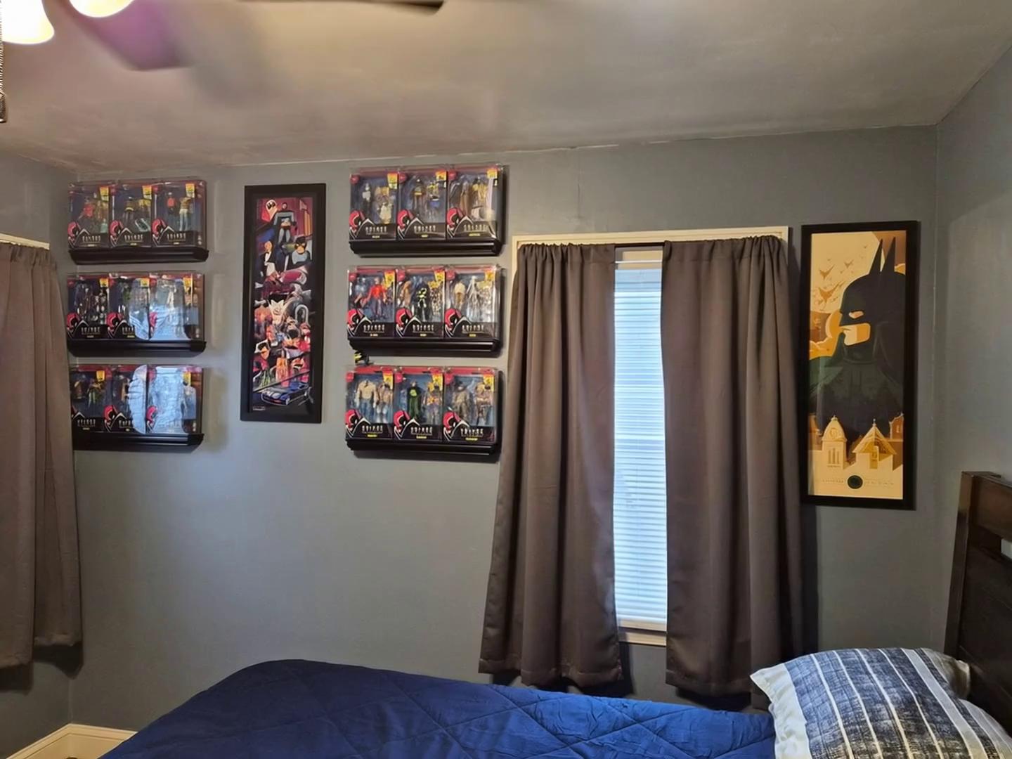 Prompt: Earthquake tears Room apart and items inside it burst into flames. 