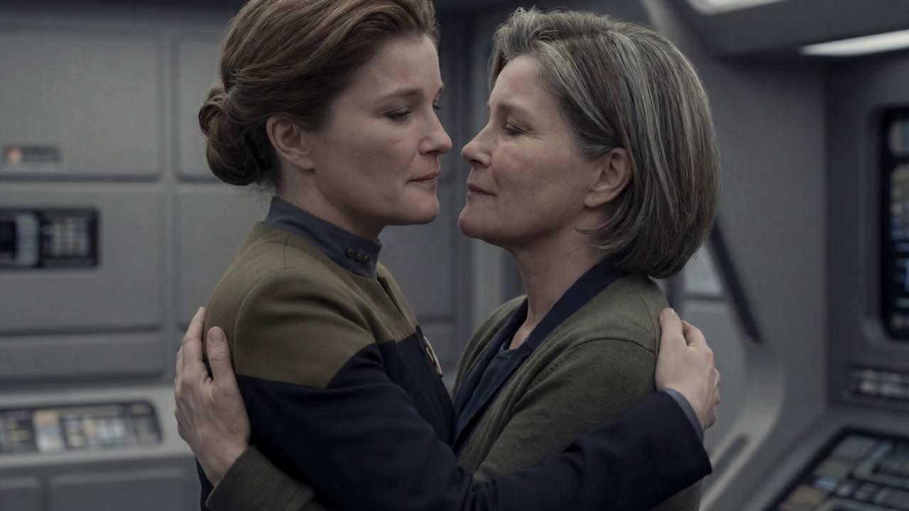 Prompt: they are happy and smile each other like true friend who never see long time ago and smile in camera
