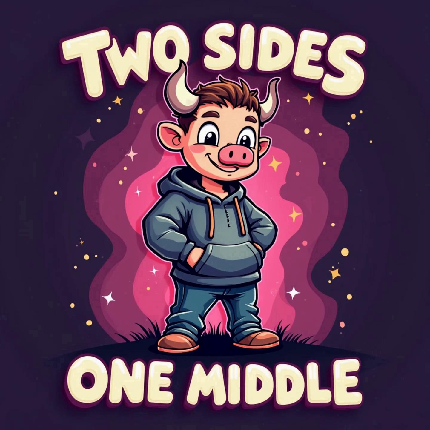 Prompt: Two Sides One Middle