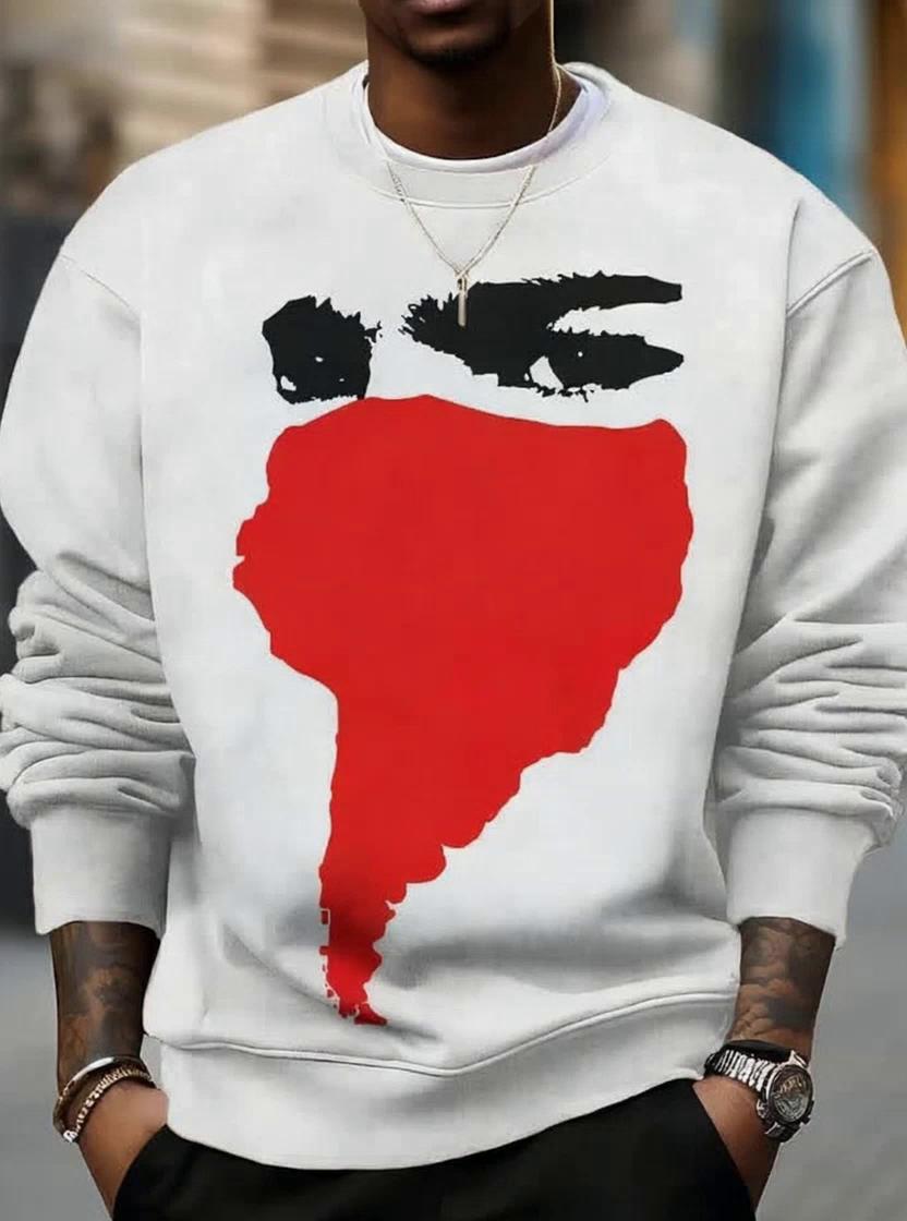 Prompt: With this image, I want this guy strolling, and cool on a dim night, he gets to a wall that says Dj Seanski in white spray paint. He puts one hand in his pocket, and the other hand he puts up the peace sign 