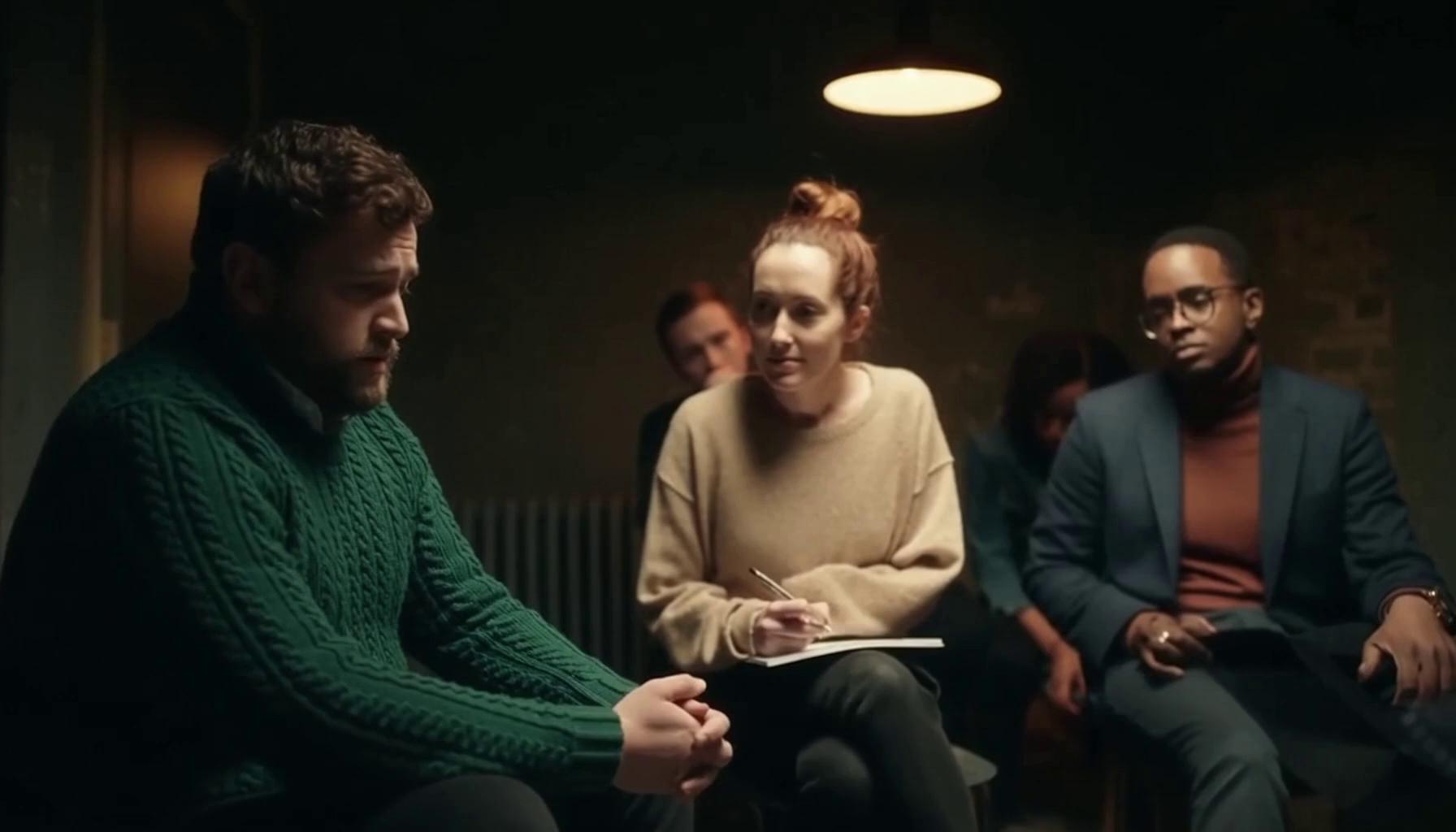 Prompt: A small circle of people in a dim room.
One confesses in a Scottish accent:

“I’ve been pretending to measure ROI for years…”
Another whispers in a Scottish accent,
“Same.”
Door bursts open. A confident person strides in with a folder labeled “The GROWTH Model®.” In a Scottish accent says
“You don’t have to pretend anymore.”
Tagline: The GROWTH Model. Made in Scotland for the age of AI.