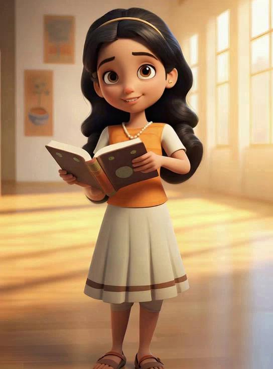 Prompt: a day at school