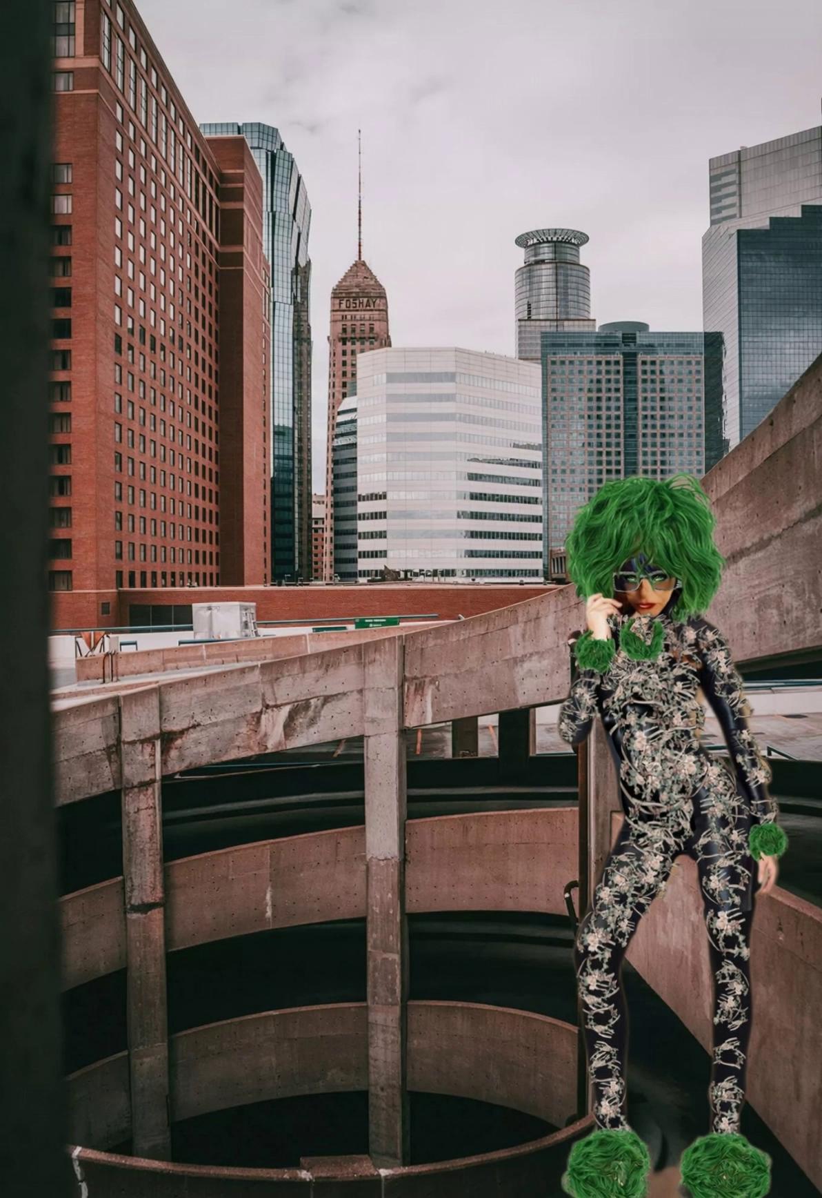 Prompt: I want to take this charactor and I want you to morph this charactor into a action figure that flysall over the city looking for law breakers or crimina