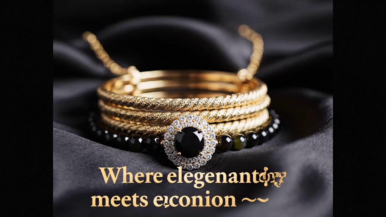 Prompt: Create a 15-second vertical TikTok video for the brand Life Jewell (LifeJewell.com).
Show elegant close-ups of bracelets, necklaces, and charms with a black and gold color palette.
Use soft lighting, slow motion, and sparkle reflections.
Add text overlays:
“Where elegance meets emotion 💎”
“Jewelry That Loves You Back ✨”
“Shop now at LifeJewell.com”
End with the brand logo and a subtle shimmer effect.
Background music: Modern Lounge Piano.
Tone: elegant, emotional, luxurious.