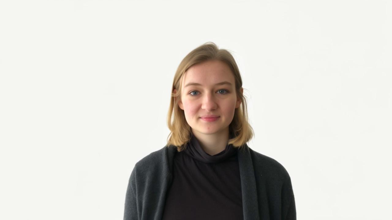 Prompt: Ultra Realistisches Video. eine ultra foto realistische weibliche Person die in ein Meer von Daten fällt. 