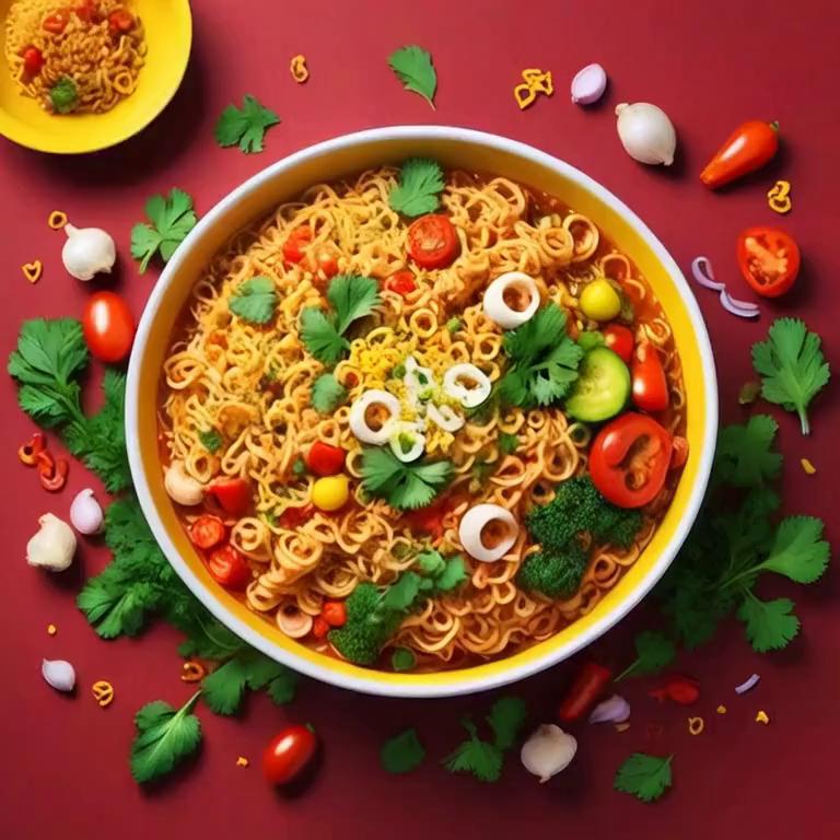 Prompt: A trendy, Instagram/TikTok-style advertisement video (10–15 seconds) for Maggi 2-Minute Noodles. Use the provided Maggi noodles image. Start with a yellow background and playful doodles (clocks, noodles, hearts) bouncing in. Animate text: “Ready in Just 2 Minutes! 🍜✨”. Zoom into the steaming Maggi bowl with floating emojis and rising steam. Add a fork twirling noodles animation and text “2 Minutes = Magic!”. End with the glowing Maggi logo and CTA “Tag your Maggi Buddy! 💛🍜” along with hashtags #2MinuteMagic #MaggiMoments. Keep the video fast-paced, cheerful, and trendy with upbeat background music.