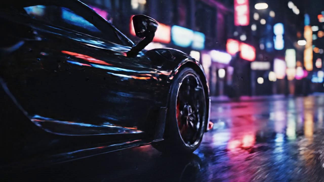 Prompt: Cinematic close-up of a luxury sports car driving slowly through a dark city street at night, rain reflections on the road, dramatic lighting, slow motion, ultra-realistic, shallow depth of field, dark motivational atmosphere, 4K
A lone person walking forward in a dark tunnel toward bright light, silhouette only, no face visible, slow motion, cinematic lighting, ultra-realistic, motivational film style, 4KSlow-motion shot of stacks of cash on a black marble table, dramatic shadows, luxury lifestyle aesthetic, ultra-realistic textures, cinematic lighting, shallow depth of field, 4KFast cinematic cut back to the first luxury car driving through the city at night, smooth motion, dark atmosphere, ultra-realistic, cinematic style, 4K
