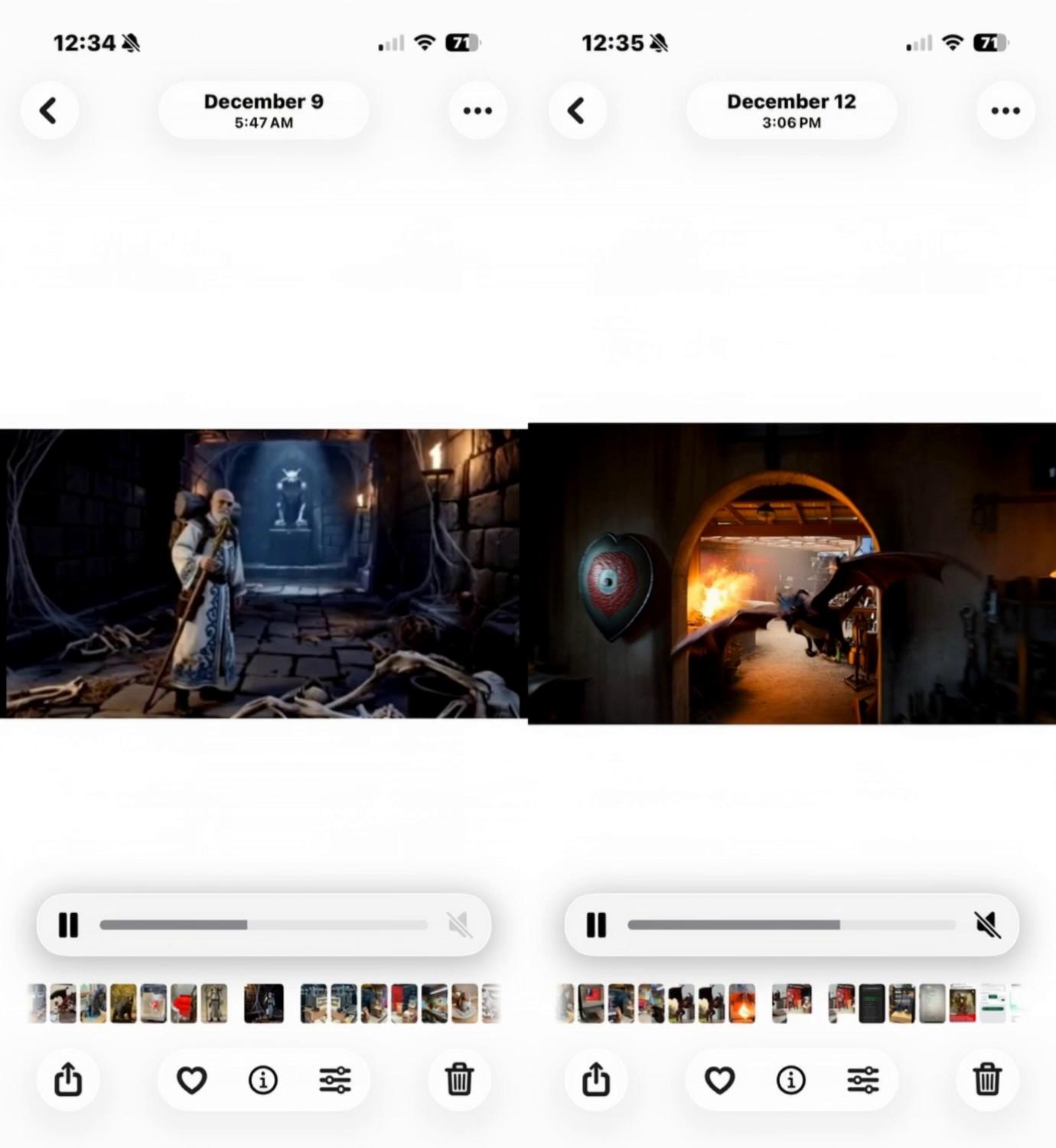 Prompt: Large Dragon and man join forces to defeat the statue that comes to life at the end of the corridor 