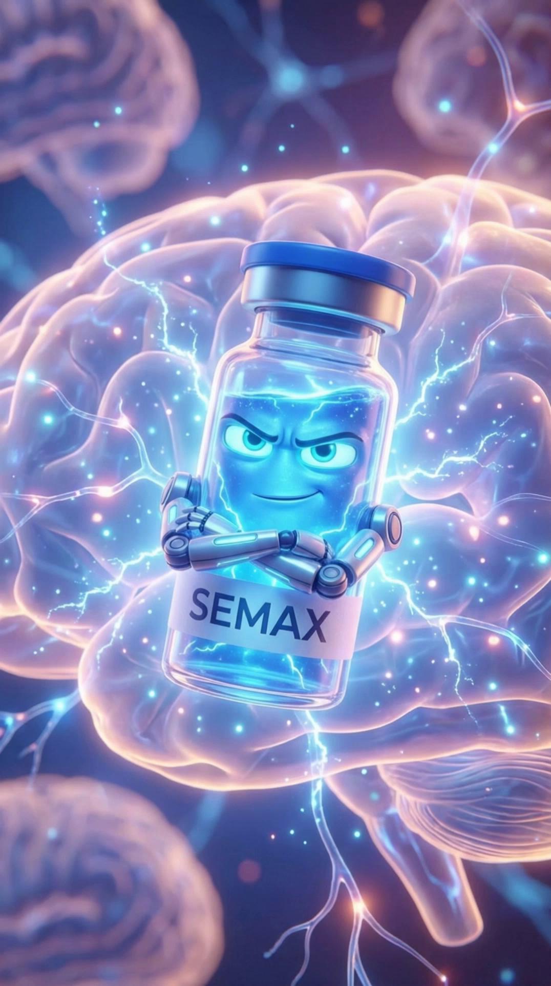 Prompt: I’m Semax — a brain-boosting peptide that enhances focus, memory, and mental clarity. I work by increasing protective brain growth factors and balancing neurotransmitters, helping you stay sharp, calm, and resilient under stress. @voice-1769929495062