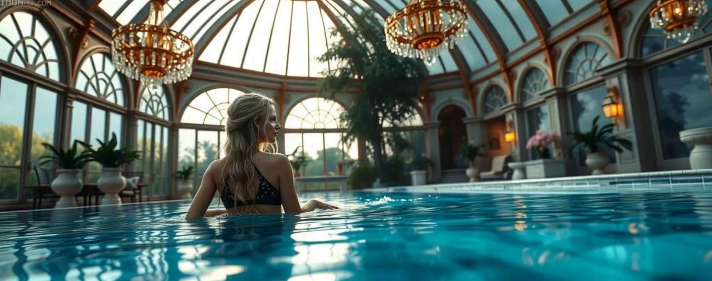 Prompt: morning swim