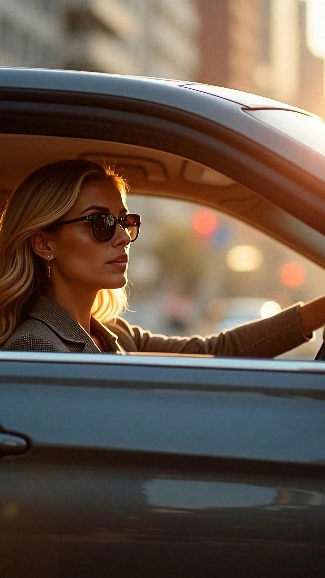 Prompt: She’s a car YouTuber