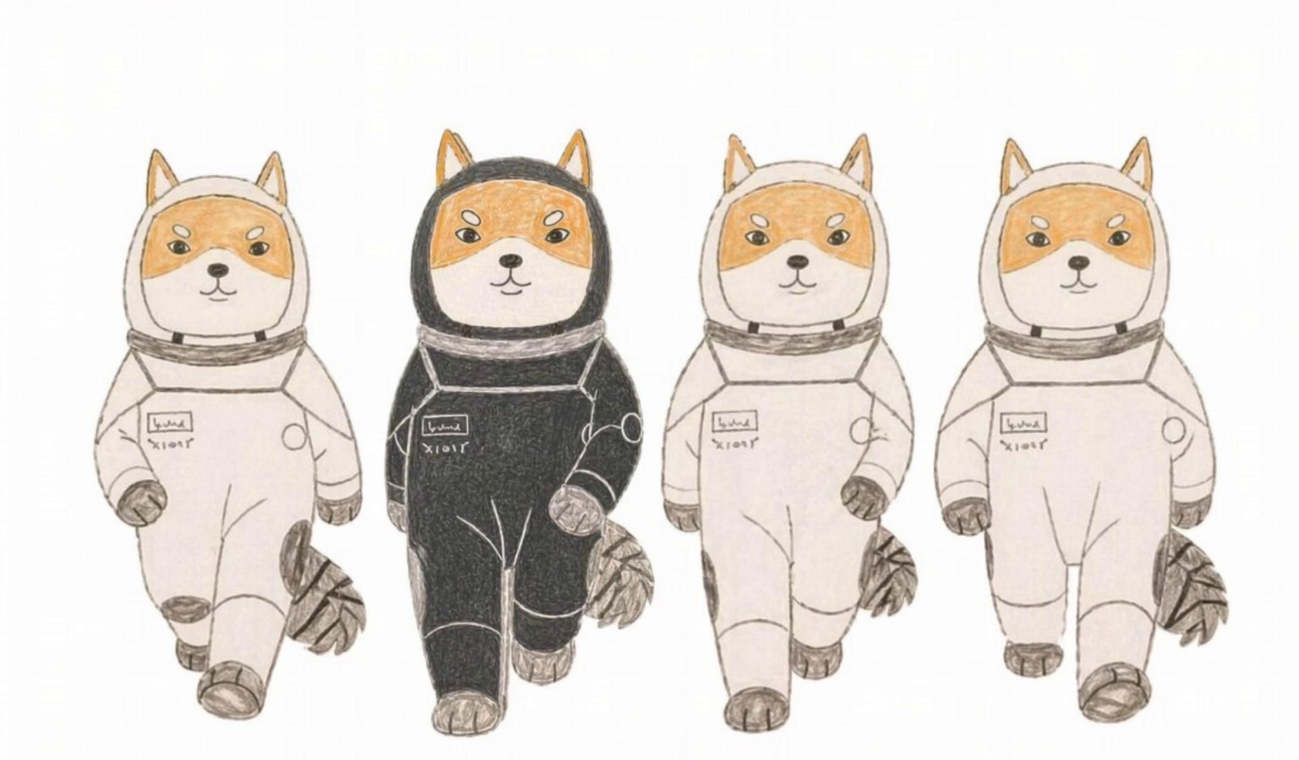 Prompt: make the charathers looking like they are walking towards us, keep them notmoving but make the background move (they are walking on the spot), the one of them point there finger at us and then back again and one life their arm up like a fist pump but always go back to the oirignal