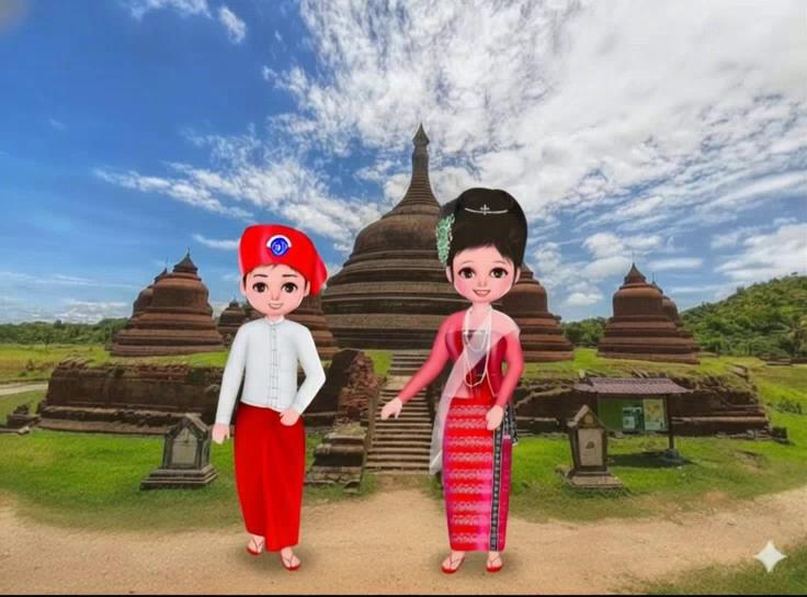 Prompt: လမ်းလျောက်မယ် စကားပြောဟန်ဆောင်မယ်