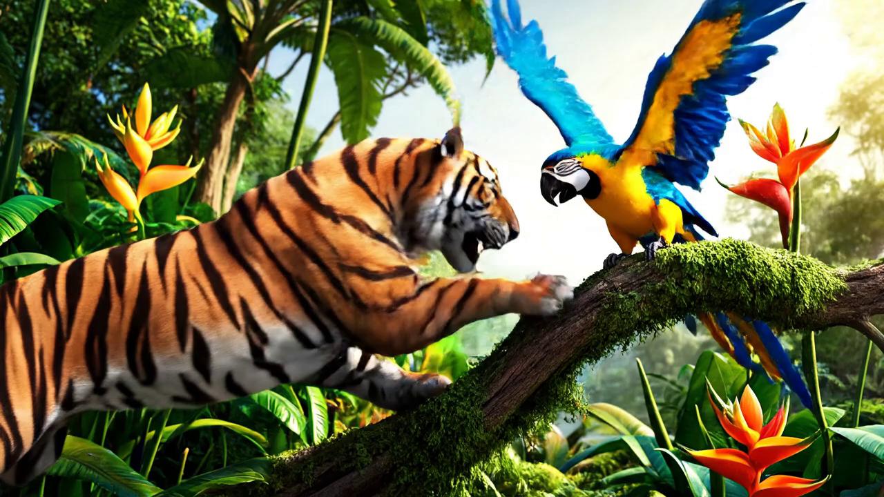 Prompt: I want a intro video for my Youtube channel @PetNationsTV make it using the name of the channel . Make a nice animated animals playing on earth and then zoom out the earth to space and the earth becomes/replaces the "o" between the  @PetNationsTV 