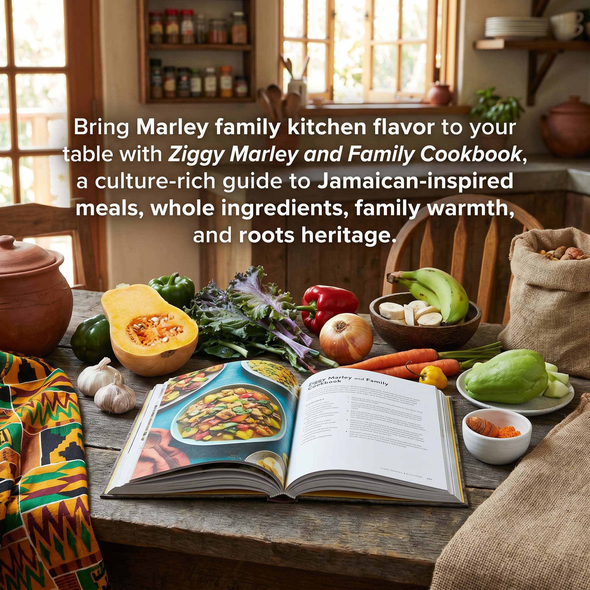 Ziggy Marley and Family Cookbook cover