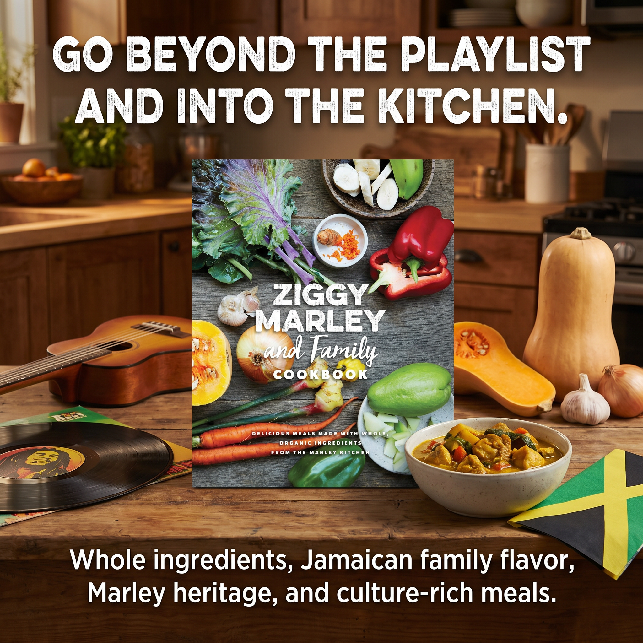 Ziggy Marley and Family Cookbook cover