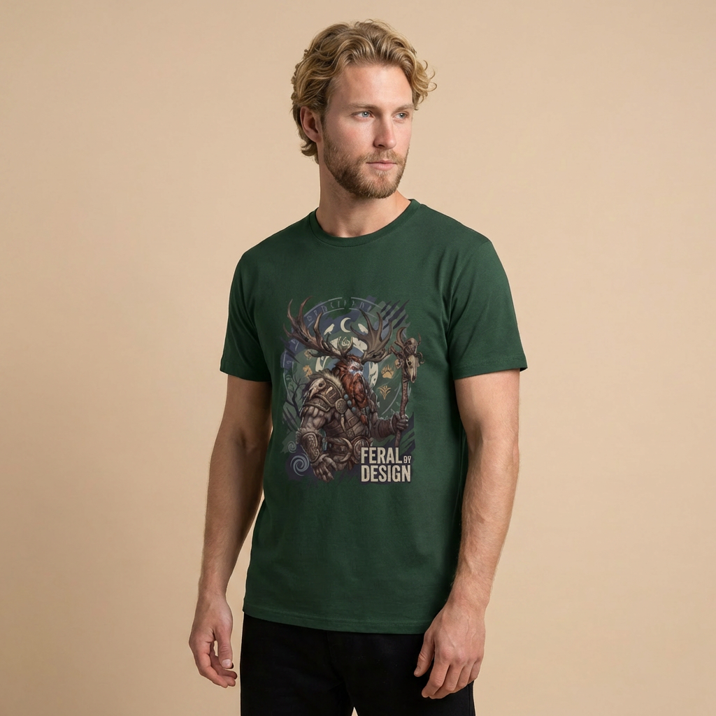 Modelo vestindo Classbound - Diablo 4 Druid