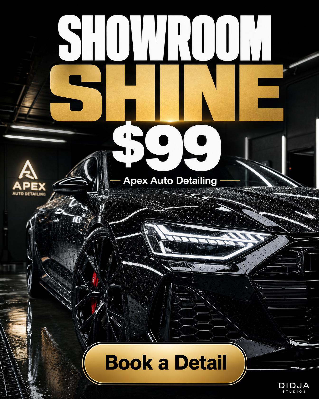 Auto detailing ad