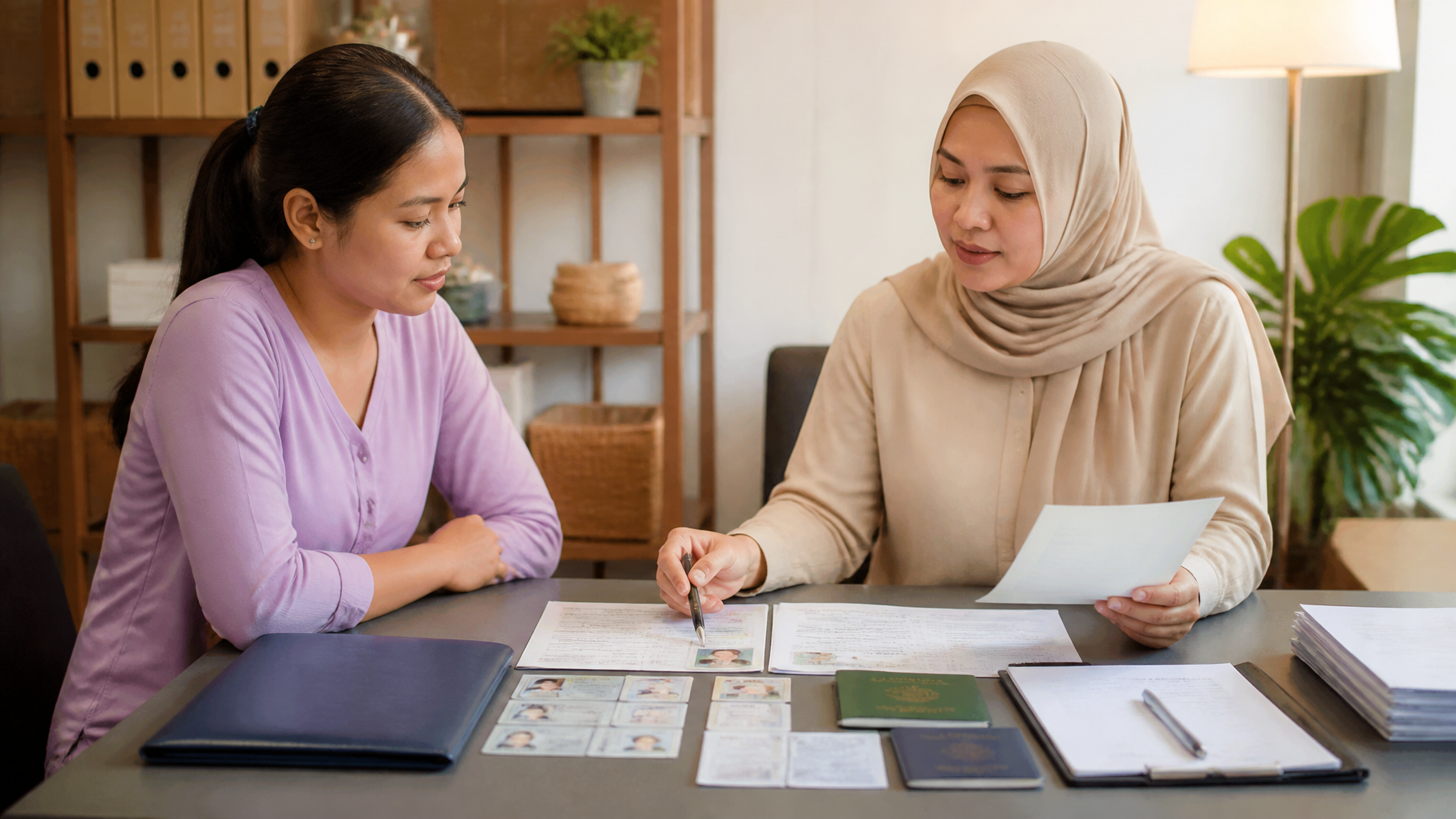 Document Preparation for Indonesian Helpers to Singapore