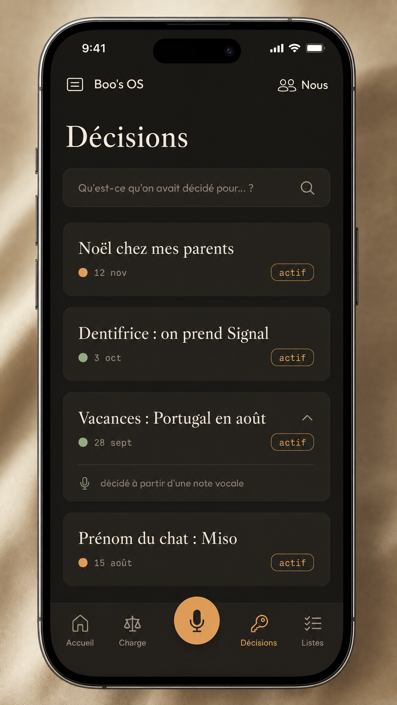 Fini le « on avait dit quoi, déjà ? ».