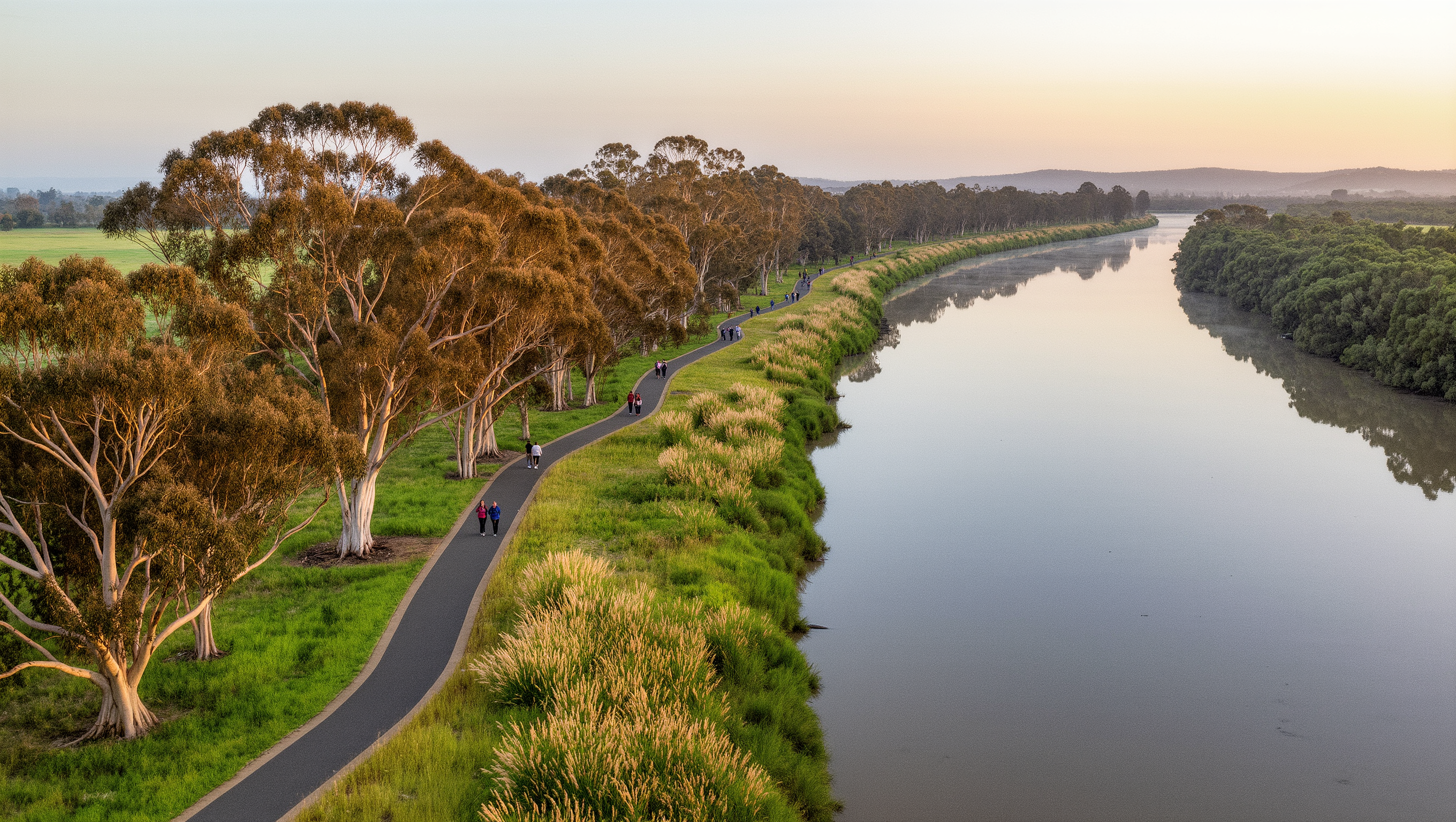 River corridor and park, Western Geelong
