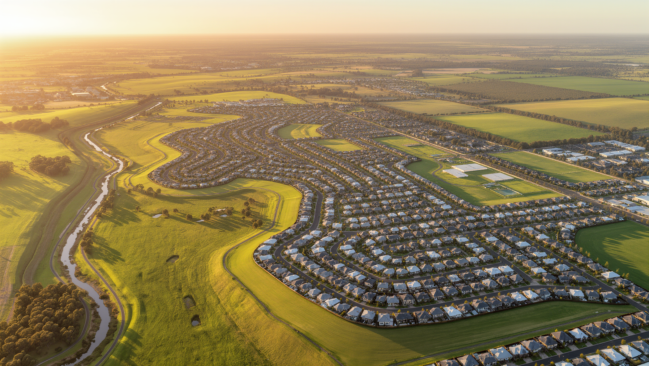 Aerial artist's impression of Epping North
