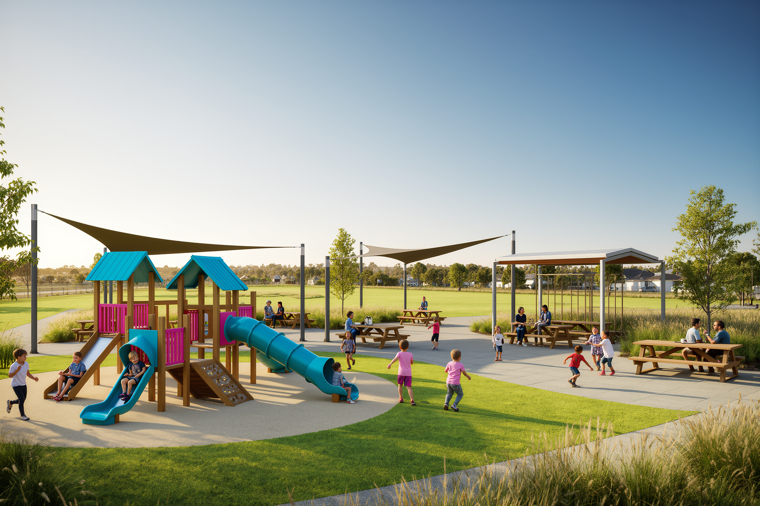 Community playground, Ballan Road