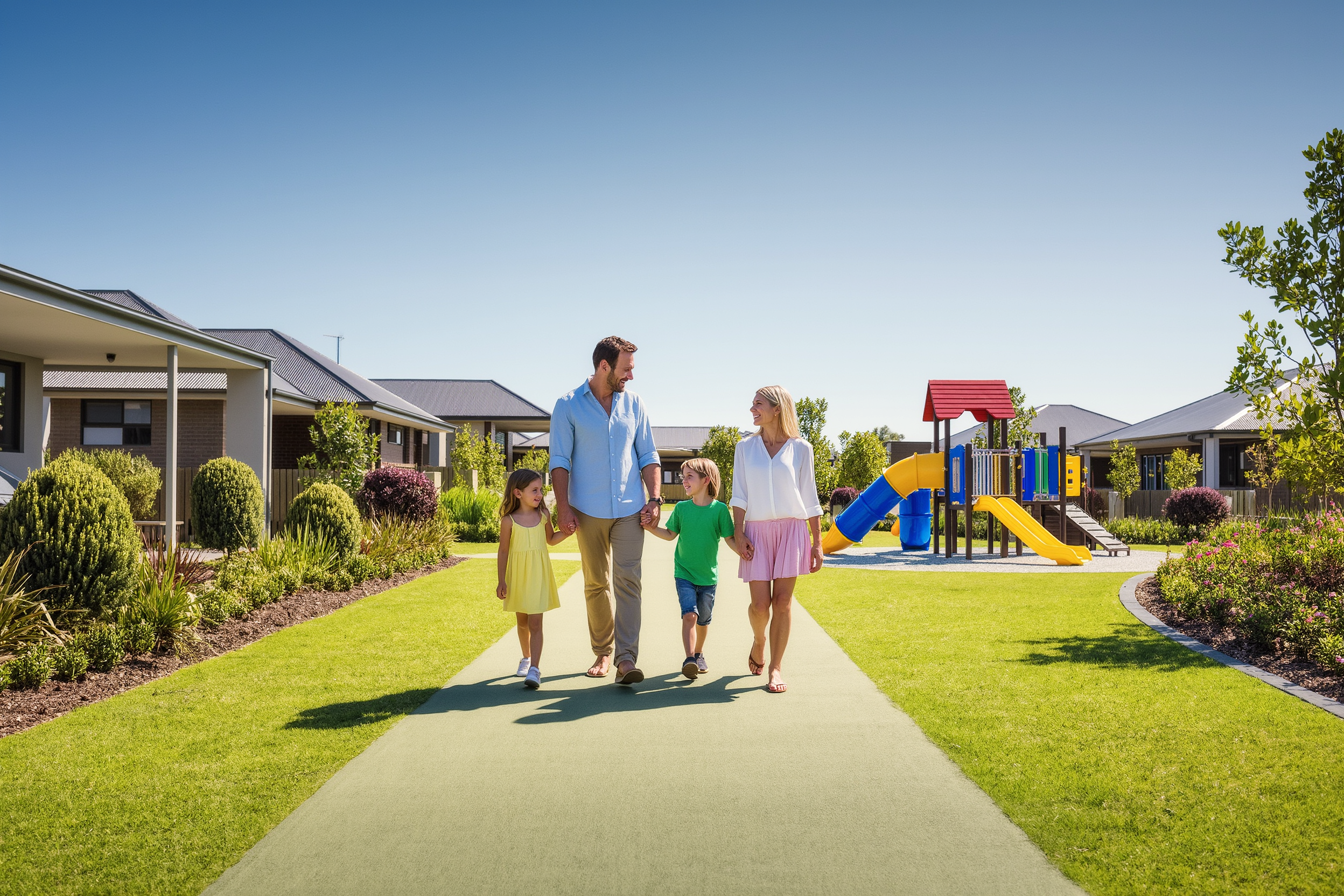 New home with family — Tarneit North