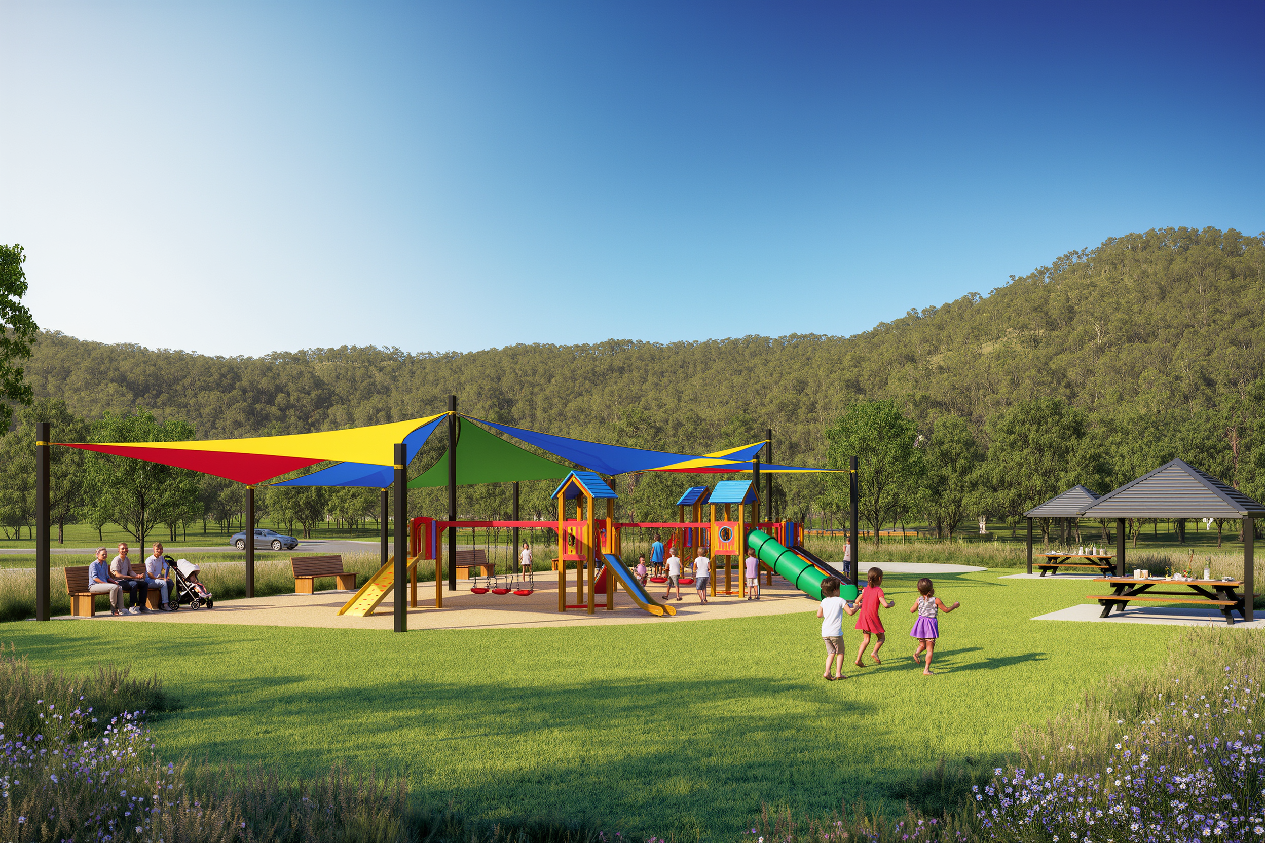 Playground and open space, Sunbury North
