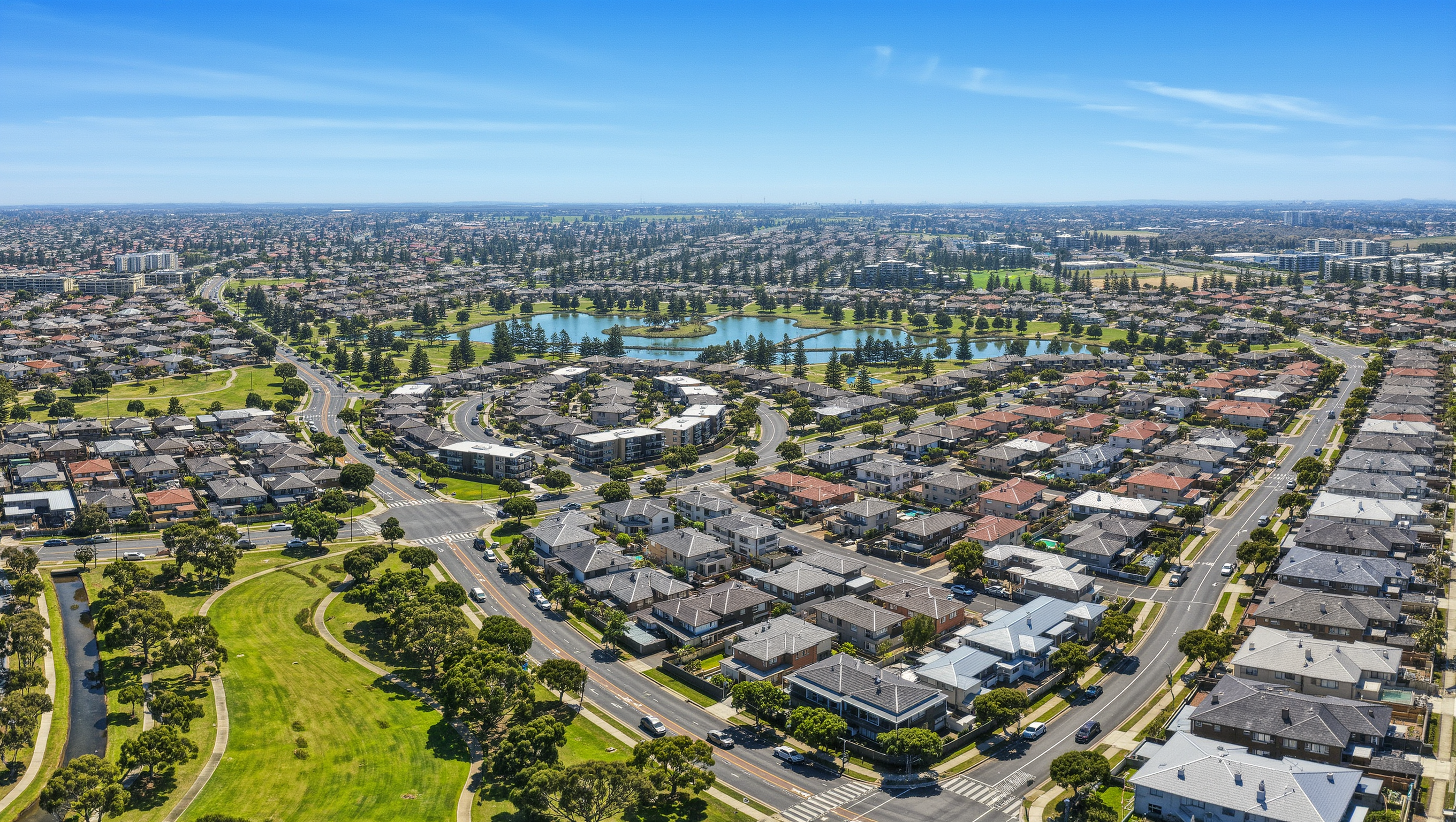 Aerial artist's impression of Taylors Hill West