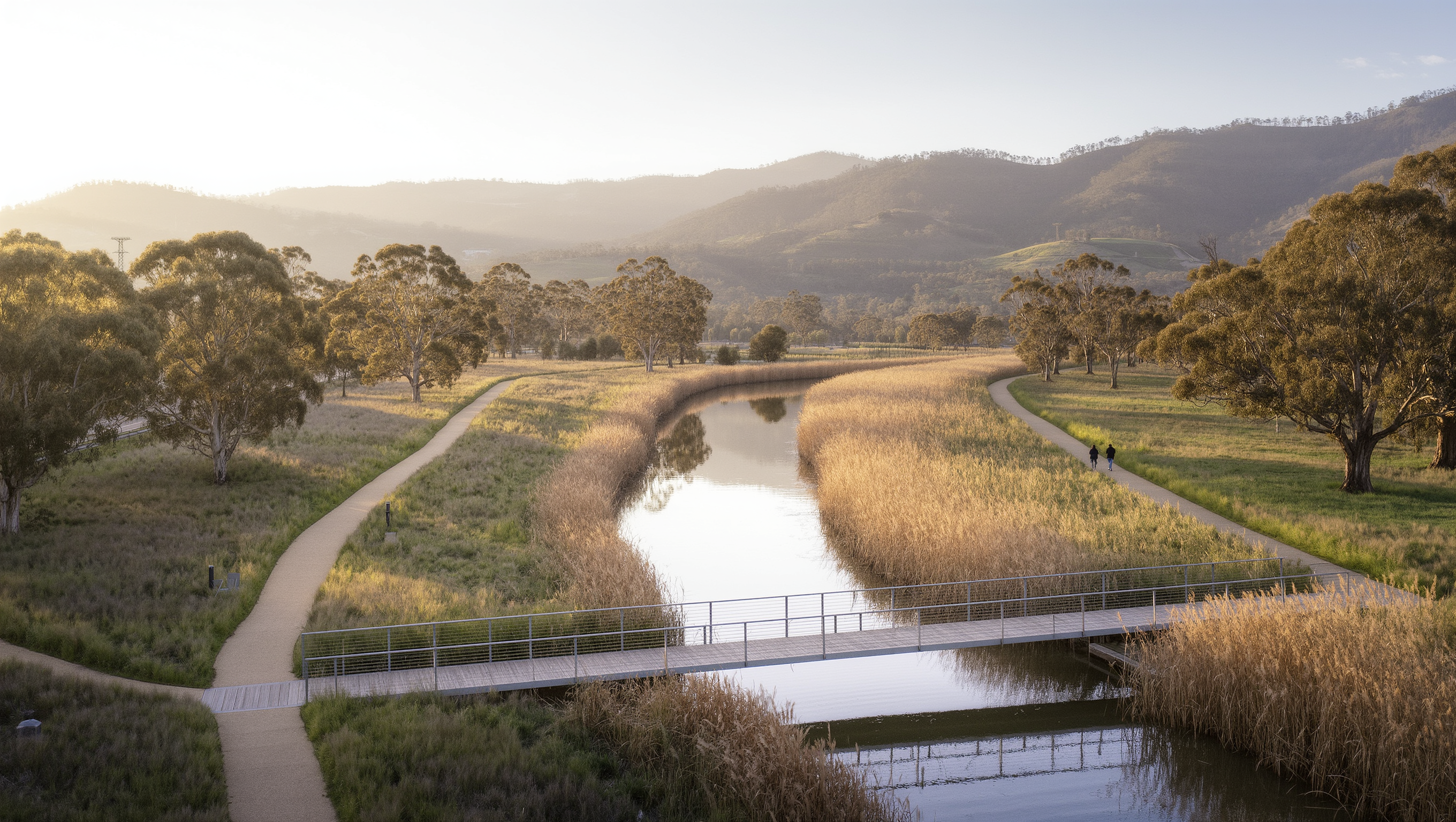 Creek and parkland corridor, Sunbury North