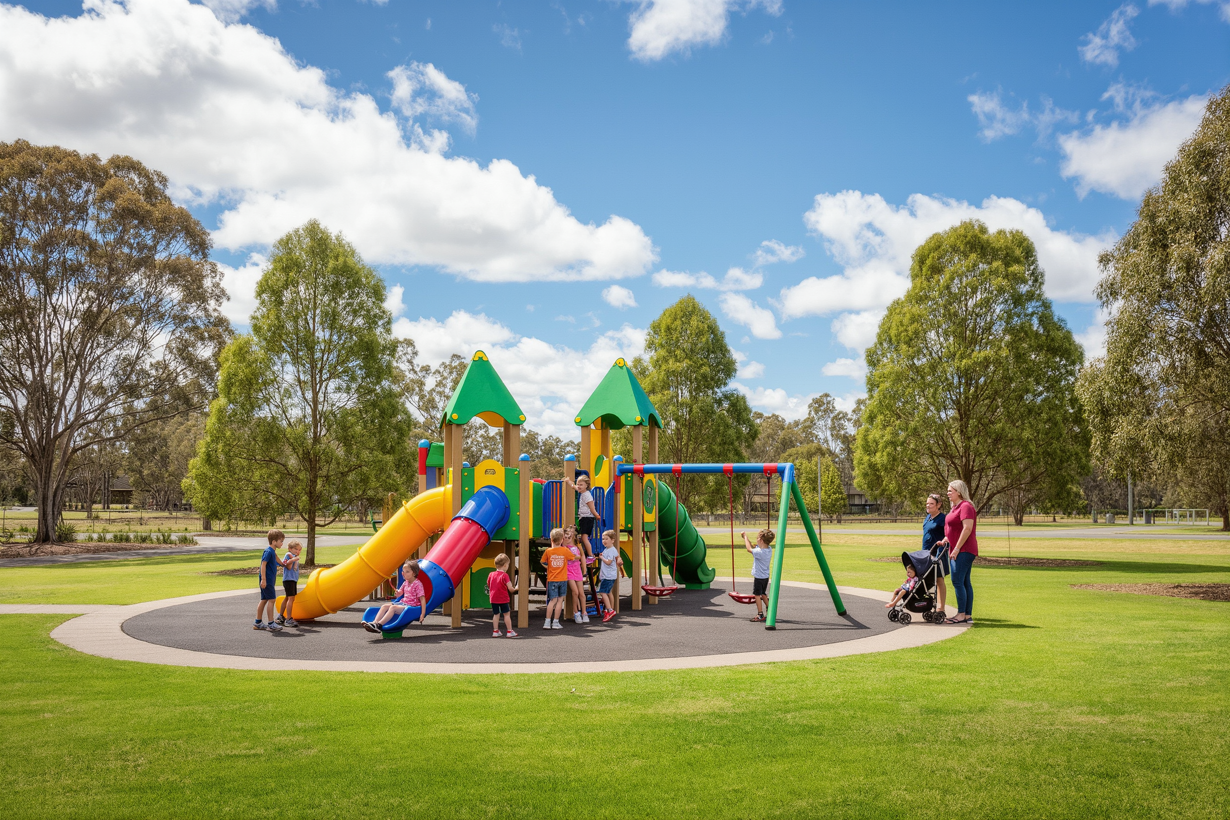 Playground at Greenvale Central
