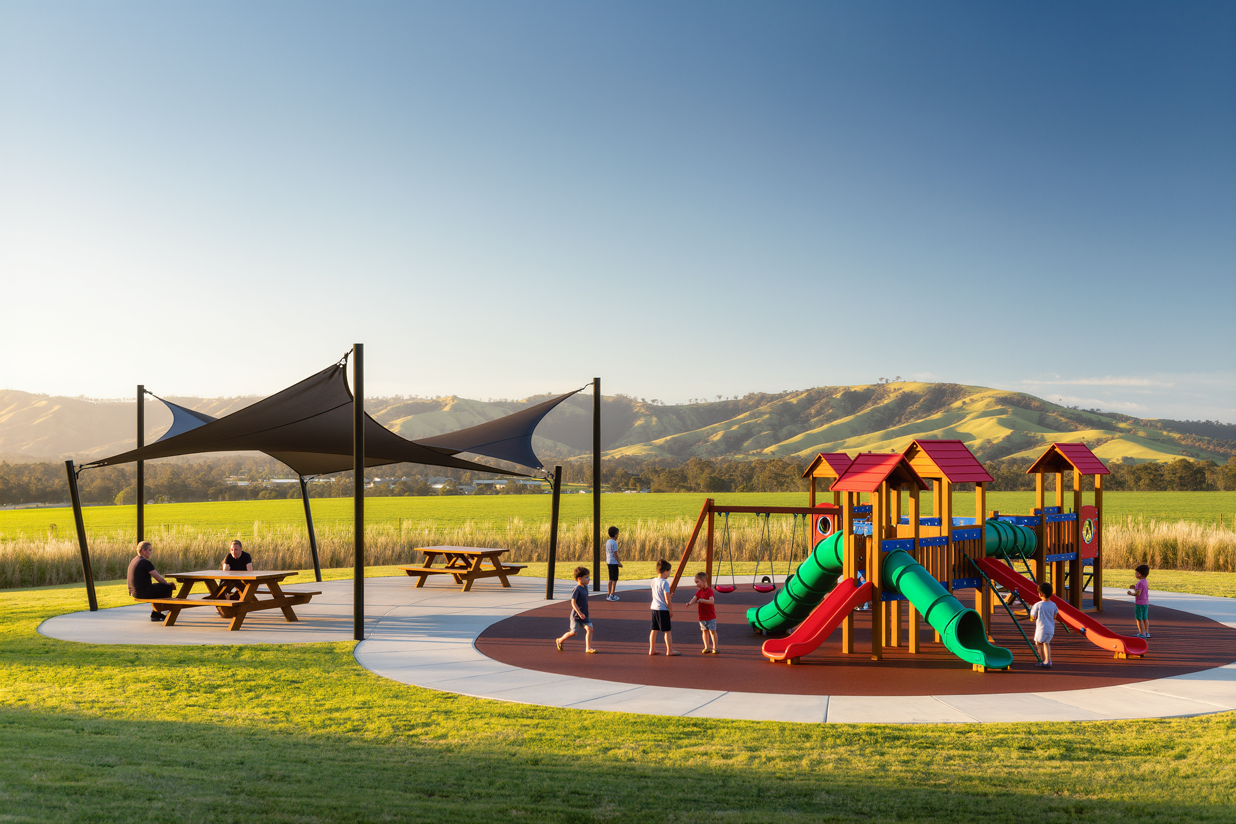 Playground and open space — Sunbury South