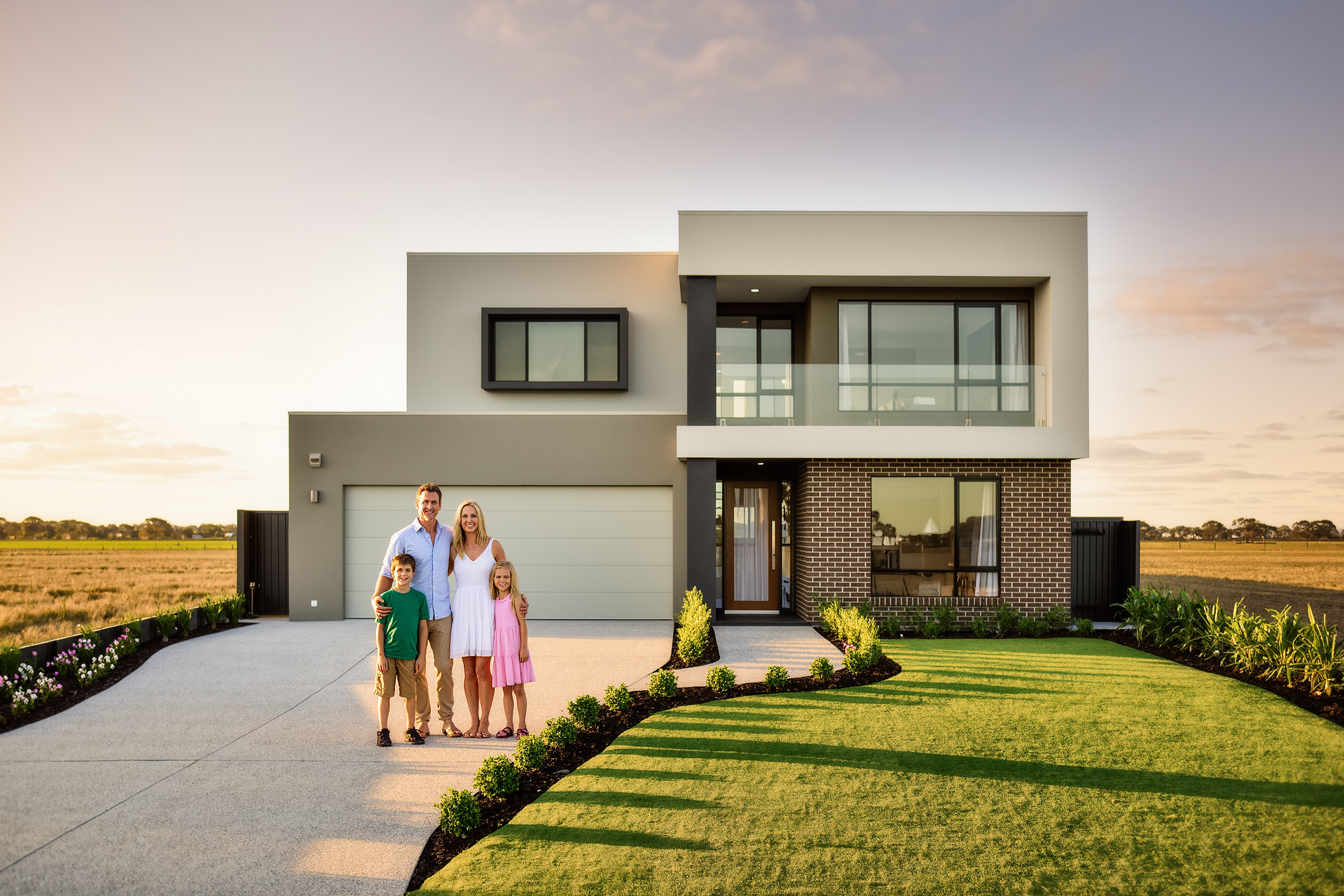 New home family — Beveridge North East